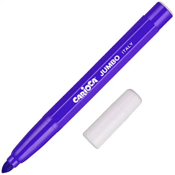 Carioca: Zmywalny marker Jumbo w kolorze fioletowym 1 sztuka zdjęcie 1
