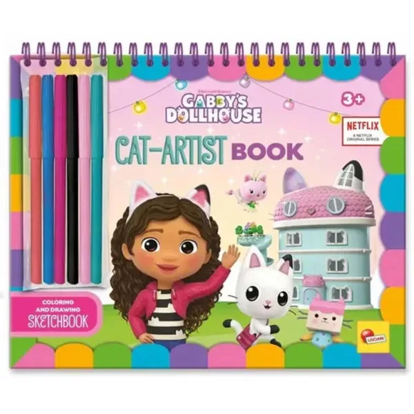 Cat-Artist kolorowanka domek Gabi - Lisciani
