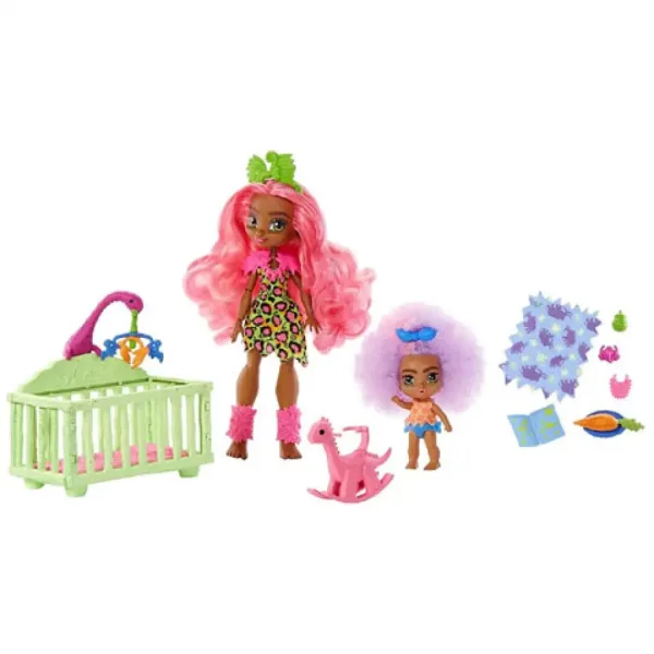 Cave Club: Zestaw do zabawy z opiekunką do dzieci z akcesoriami - Mattel zdjęcie 5