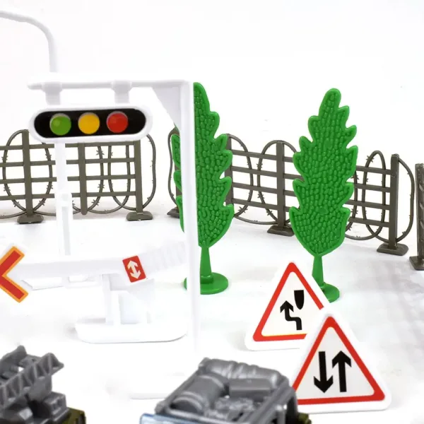 Chariot Die-Cast: Metalowy zestaw pojazdów wojskowych z akcesoriami w dwóch wariantach zdjęcie 6