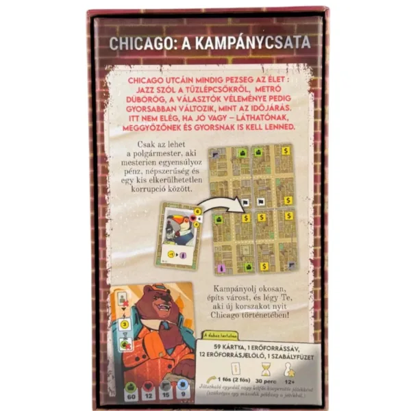 Chicago: gra planszowa „Bitwa kampanii” zdjęcie 2