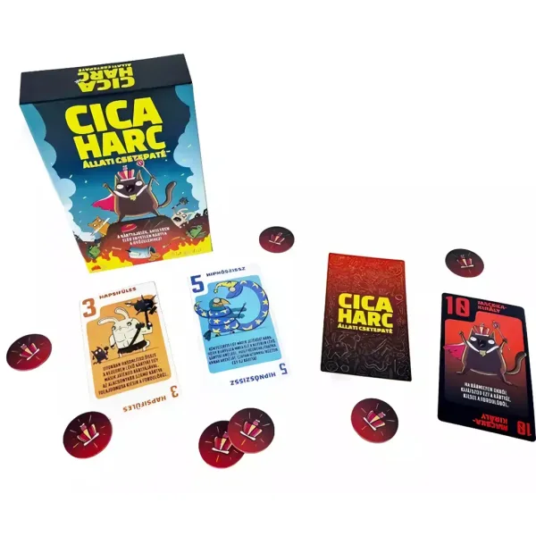 Cicaharc - Zwierzęca bijatyka gra planszowa zdjęcie 2