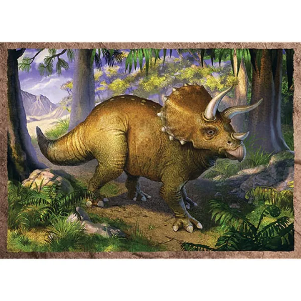 Ciekawe dinozaury 4 w 1 puzzle - Trefl zdjęcie 3