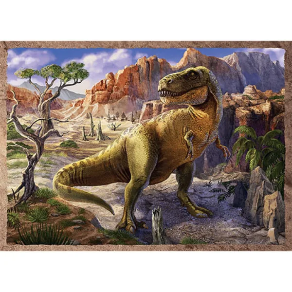Ciekawe dinozaury 4 w 1 puzzle - Trefl zdjęcie 5