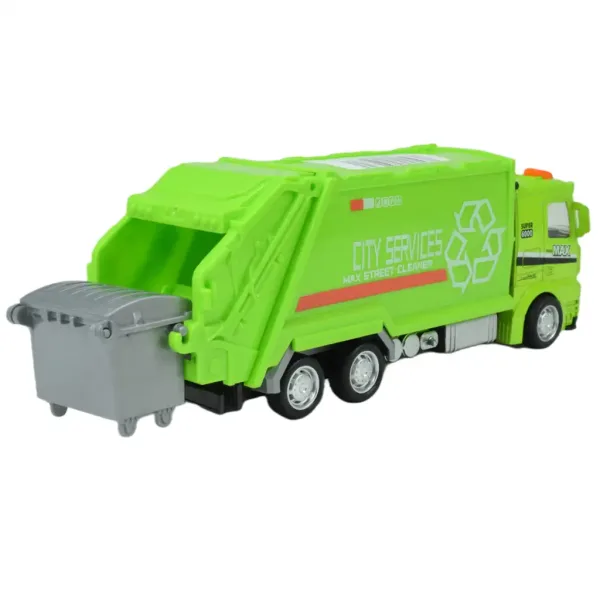 City Cars: Miejski samochód ciężarowy z napędem bezwładnościowym, różne warianty, 19 cm, 1 sztuka zdjęcie 3