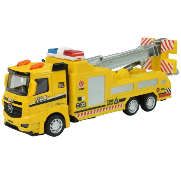 City Cars: Miejski samochód ciężarowy z napędem bezwładnościowym, różne warianty, 19 cm, 1 sztuka zdjęcie 4