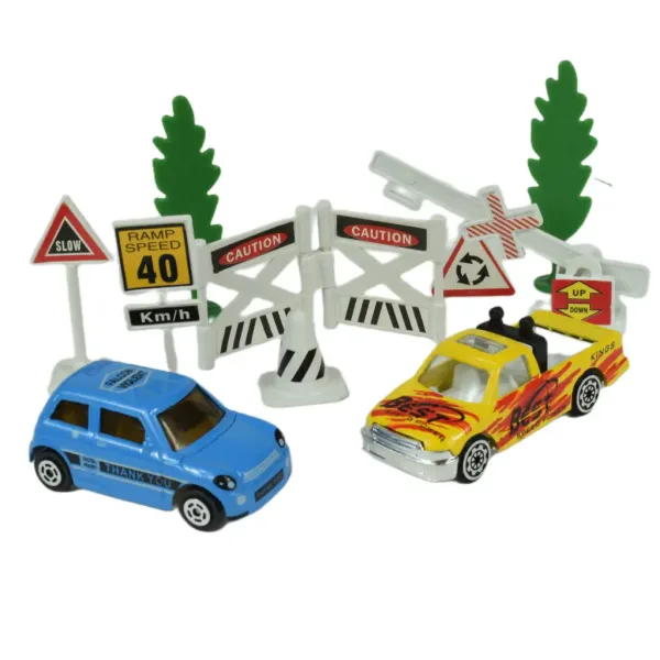 City Cars: Zestaw pojazdów miejskich z akcesoriami w różnych wariantach 1 szt. zdjęcie 6