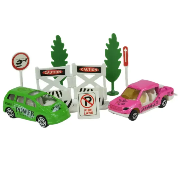City Cars: Zestaw pojazdów miejskich z akcesoriami w różnych wariantach 1 szt. zdjęcie 8