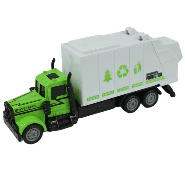 City Squad: Śmieciarka z mechanizmem koła zamachowego w dwóch wariantach, 1 szt. zdjęcie 2