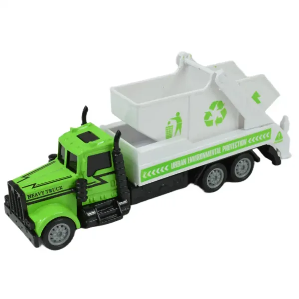 City Squad: Śmieciarka z mechanizmem koła zamachowego w dwóch wariantach, 1 szt. zdjęcie 7