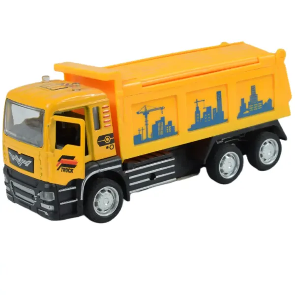 City Truck: Ciężarówka budowlana z mechanizmem napędu wstecznego, dostępna w dwóch wersjach, 14 cm zdjęcie 2