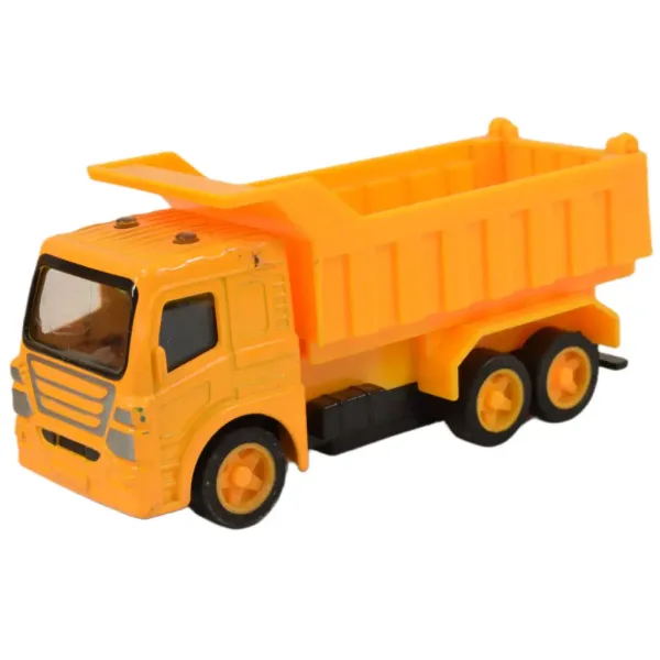 City Truck: Pojazdy budowlane z napędem na koło zamachowe, różne rodzaje, 9,5 cm, 1 sztuka zdjęcie 2
