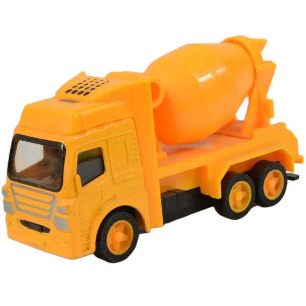 City Truck: Pojazdy budowlane z napędem na koło zamachowe, różne rodzaje, 9,5 cm, 1 sztuka zdjęcie 4