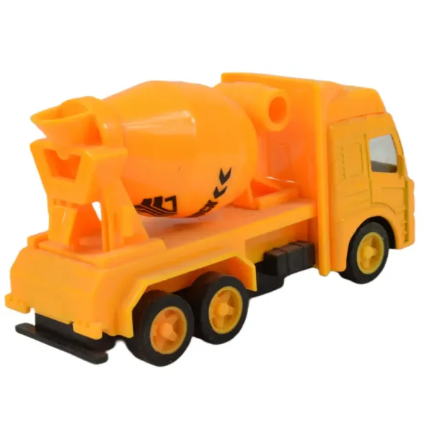 City Truck: Pojazdy budowlane z napędem na koło zamachowe, różne rodzaje, 9,5 cm, 1 sztuka zdjęcie 5