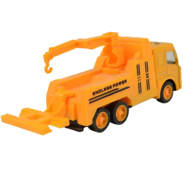 City Truck: Pojazdy budowlane z napędem na koło zamachowe, różne rodzaje, 9,5 cm, 1 sztuka zdjęcie 9