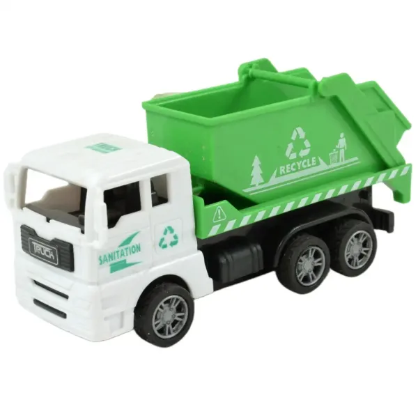 City Truck: Śmieciarka w różnych wersjach 12 cm zdjęcie 5