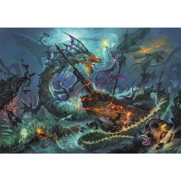 Clementoni: Podwodna bitwa 3000-elementowe puzzle - High Quality Collection zdjęcie 2