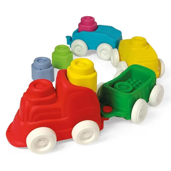 Clemmy edukacyjny sensoryczny pociąg - Clementoni zdjęcie 4
