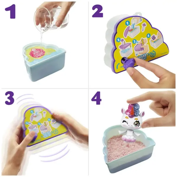 Cloudees Niebiański Przyjaciel – zestaw niespodzianka z małym zwierzątkiem – Mattel zdjęcie 3