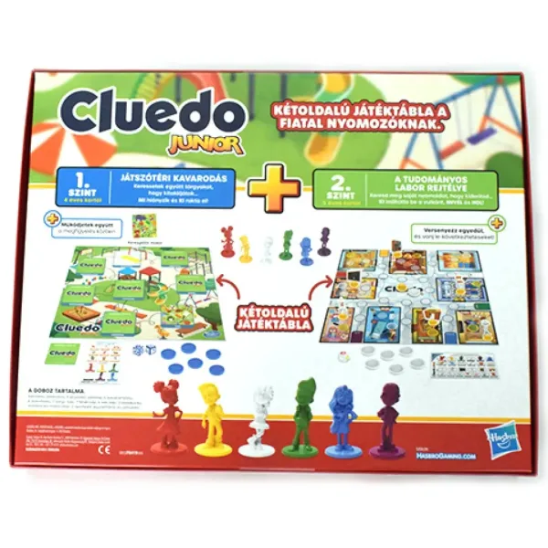 Cluedo Junior 2w1 gra planszowa - Hasbro zdjęcie 2