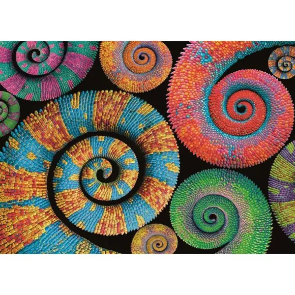 Colorboom: Kameleony puzzle 500 elementów - Clementoni zdjęcie 2