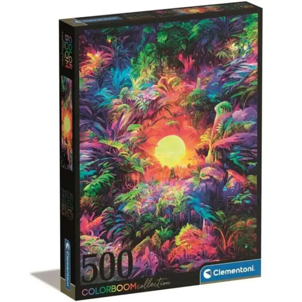 Colorboom: Psychedelic puzzle 500 elementów - Clementoni zdjęcie 1