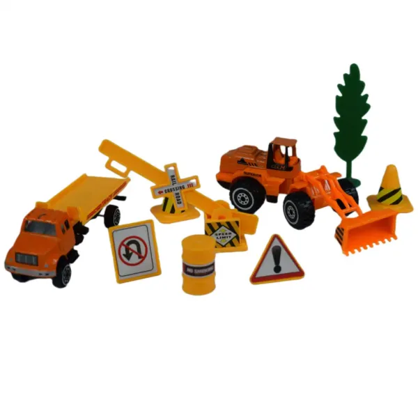Construction Crew: Zestaw budowlany z pojazdami w różnych wariantach 1 szt. zdjęcie 4