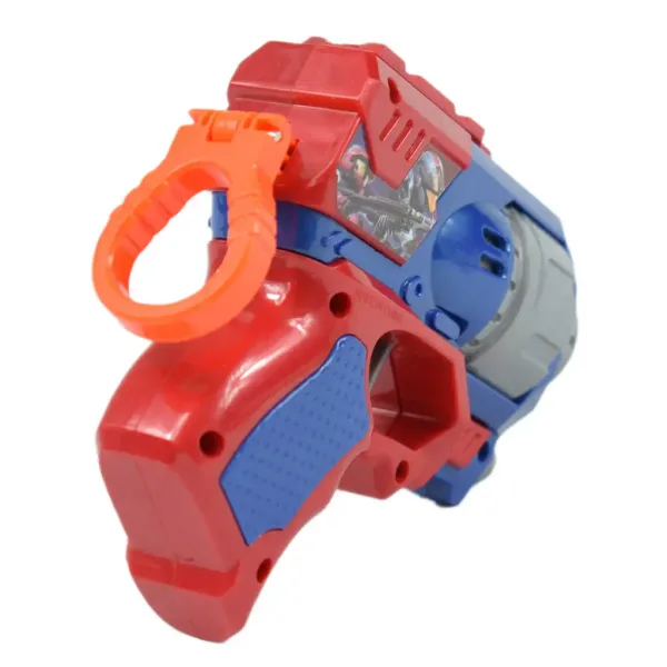 Cool Soft Bullet Gun: Mały pistolet na miękkie naboje, z nabojami, w kolorze niebiesko-czerwonym, 14 cm zdjęcie 3