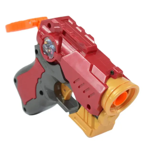 Cool Soft Bullet Gun: Mały pistolet na piankowe pociski w kolorze czerwonym, 14 cm zdjęcie 3