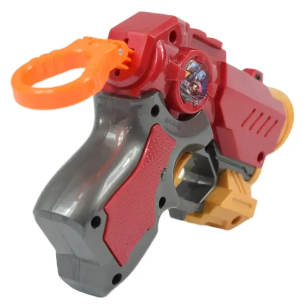 Cool Soft Bullet Gun: Mały pistolet na piankowe pociski w kolorze czerwonym, 14 cm zdjęcie 4