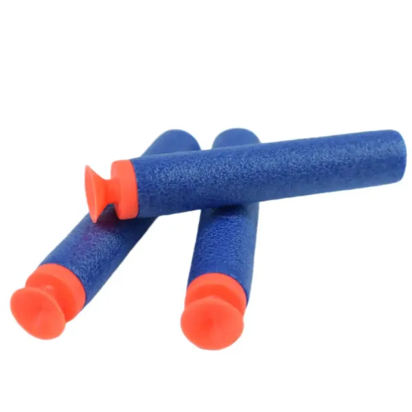 Cool Soft Bullet Gun: Mały pistolet na piankowe pociski w kolorze czerwonym, 14 cm zdjęcie 7