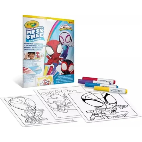 Crayola: Color Wonder Póki — zestaw do kolorowania bez brudzenia w teczce zdjęcie 1