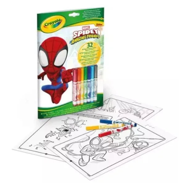 Crayola: Kolorowanka i książeczka z zadaniami - Póki zdjęcie 1