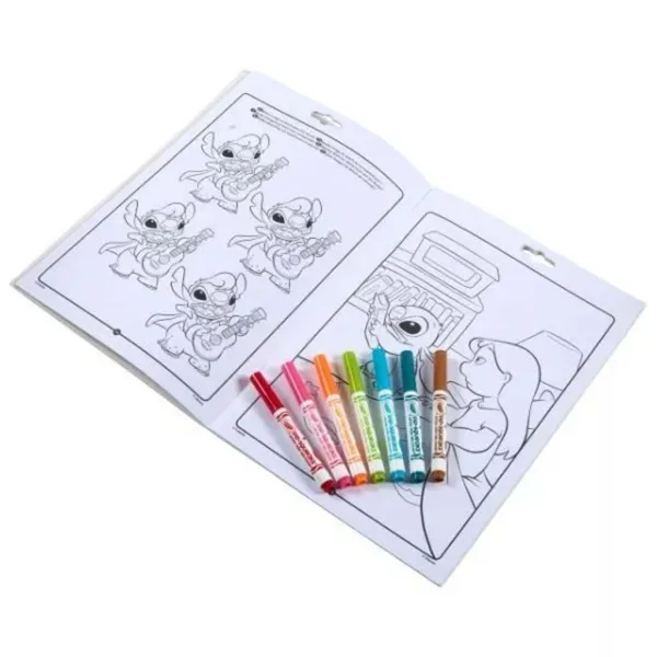 Crayola: Kolorowanka i zeszyt z zadaniami Lilo & Stitch zdjęcie 2