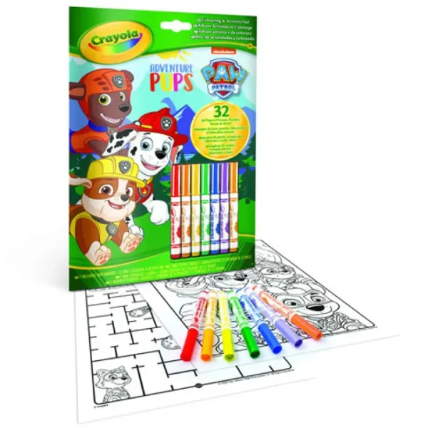Crayola: Psi Patrol kolorowanka i zeszyt ćwiczeń zdjęcie 1