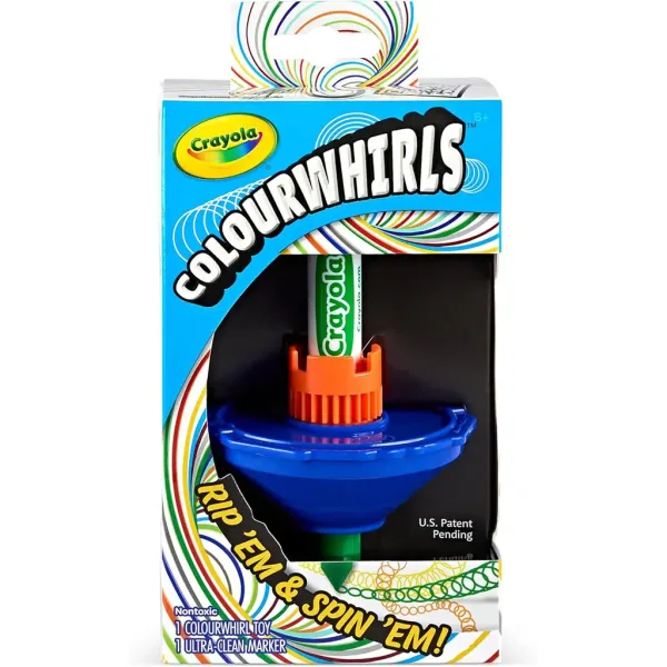 Crayola: Wirująca kolorowanka w różnych kolorach, 1 szt. zdjęcie 1