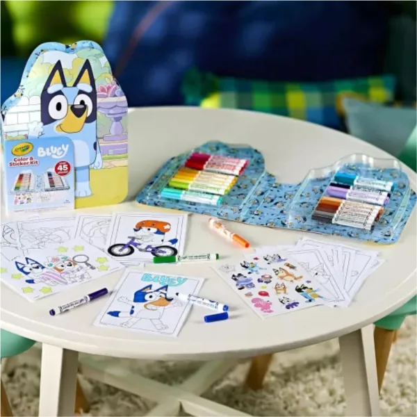 Crayola: Zestaw kreatywny Bluey z naklejkami zdjęcie 2