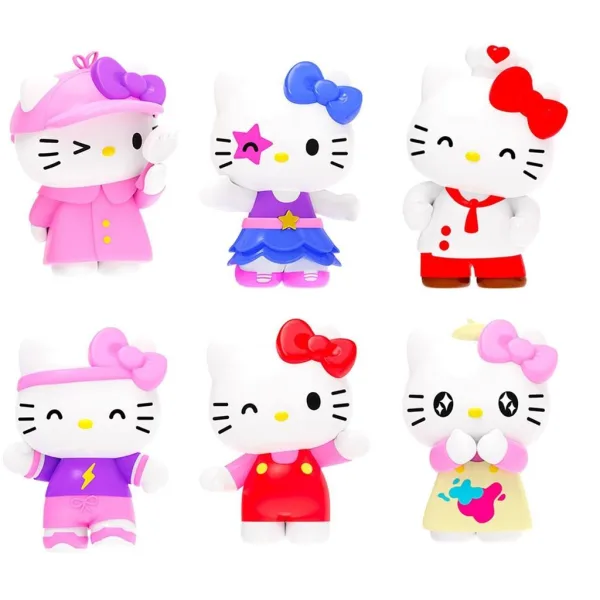 Craze Inkee: Zestaw wegańskich kul do kąpieli z kolekcjonerską figurką Hello Kitty - o zapachu arbuza zdjęcie 2
