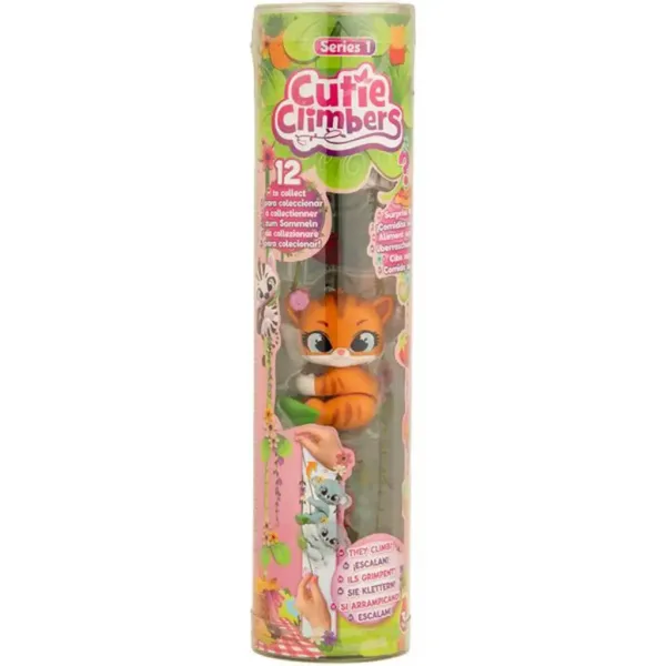 Cutie Climbers: Urocze wspinające się figurki do kolekcjonowania, różne rodzaje, 1 sztuka zdjęcie 4