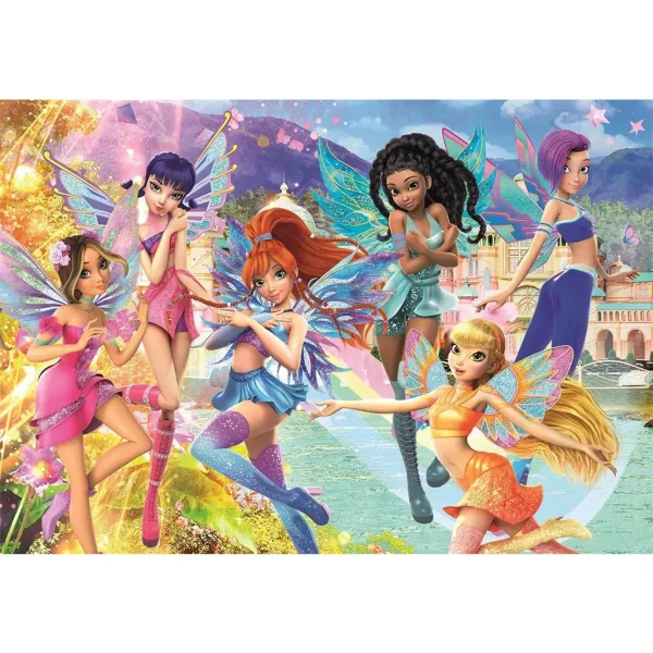 Czarodziejki z Klubu Winx 300-elementowe Super Puzzle - Clementoni zdjęcie 2