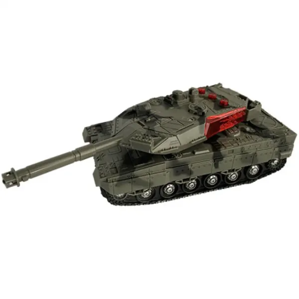 Czołg Leopard 2 zdalnie sterowany z efektami świetlnymi 23 cm zdjęcie 2