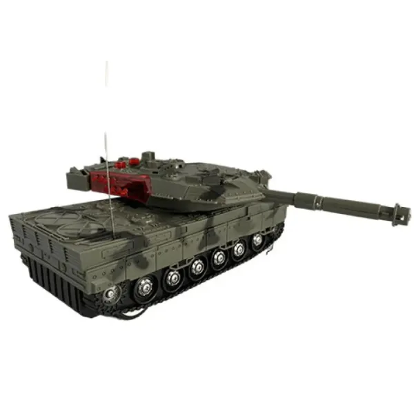 Czołg Leopard 2 zdalnie sterowany z efektami świetlnymi 23 cm zdjęcie 3