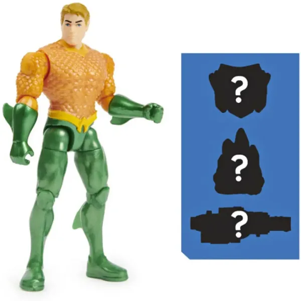 DC Comics: Aquaman figurka 10 cm z niespodziankowymi akcesoriami - Spin Master zdjęcie 2