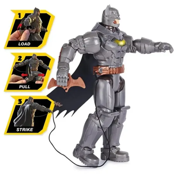DC Comics: Battle Strike Batman figurka z dźwiękiem 30 cm - Spin Master zdjęcie 3