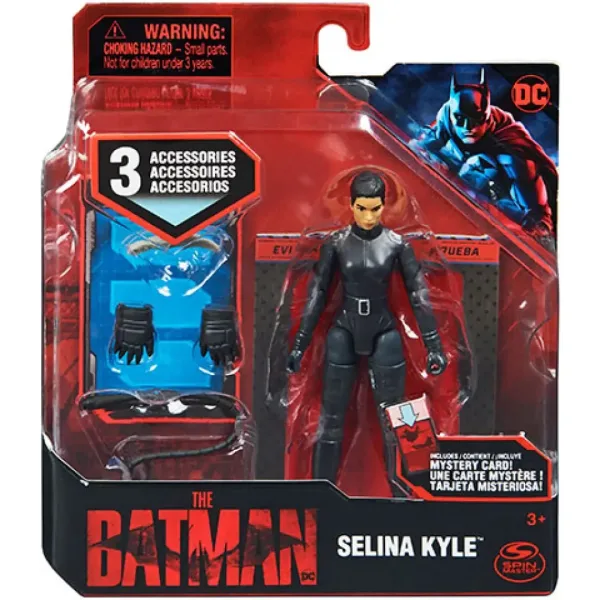 DC Comics: The Batman figurka Seliny Kyle z akcesoriami 10 cm - Spin Master zdjęcie 3