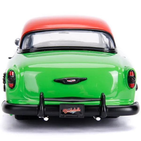 DC Comics: Figurka Trującego Bluszczu i model samochodu 1953 Chevy Bel Air w skali 1/24 - Simba Toys zdjęcie 5