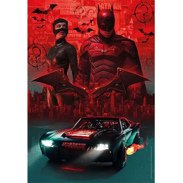 DC Comics: The Batman HQC puzzle 1000 elementów - Clementoni zdjęcie 2