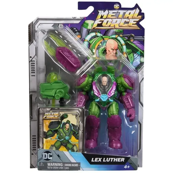 DC Metal Force Lex Luthor figurka z akcesoriami - Spin Master zdjęcie 1