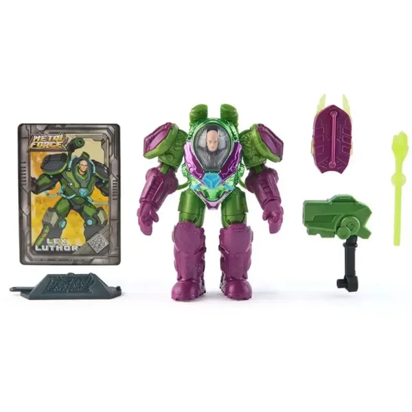 DC Metal Force Lex Luthor figurka z akcesoriami - Spin Master zdjęcie 4