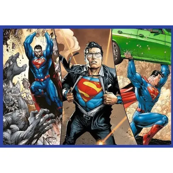 DC: Odważny Superman, puzzle 4x250 elementów - Trefl zdjęcie 3